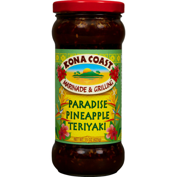 Marinades & Meat Preparation Kona Coast® Paradise Pineapple Teriyaki Marinade hero