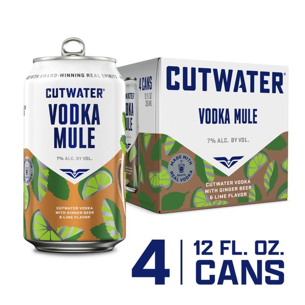 Flavored Vodka Cutwater Vodka Mule hero