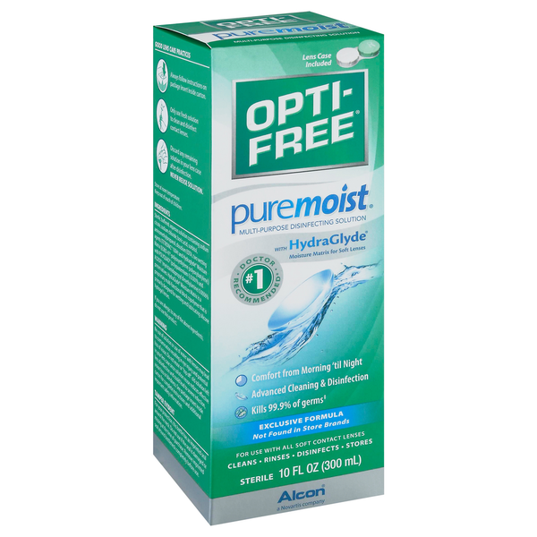 Eye & Ear Care OPTI-FREE Disinfection Solution, Multi-Purpose hero