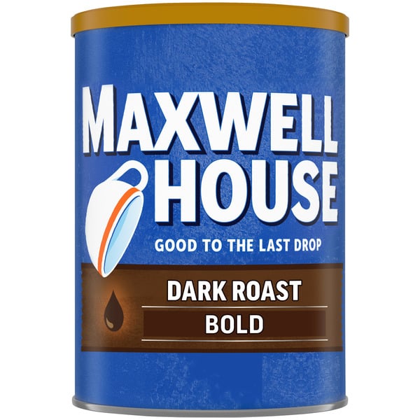 Coffee Maxwell House Dark Roast Dark Ground Coffee hero