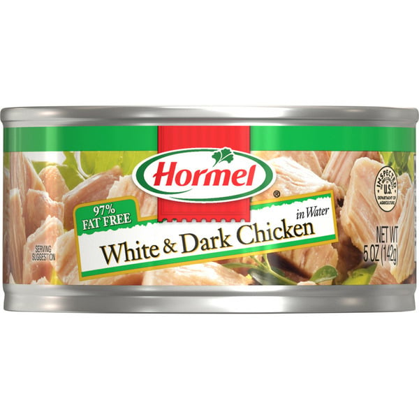 Canned Meat & Seafood Hormel White & Dark Chicken hero