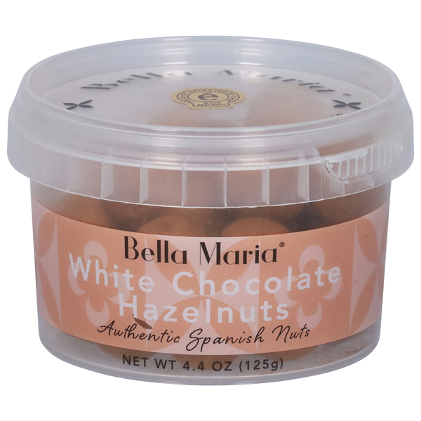 Bella Maria Hazelnuts, White Chocolate hero