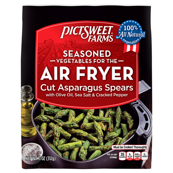 Pictsweet Farms Seasoned Vegetables for the Air Fryer, Cut Asparagus Spears hero