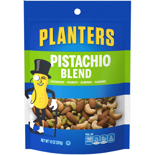 Nuts, Seeds & Dried Fruit Planters Pistachio Nut Blend with Pistachios, Peanuts, Almonds & Cashews hero