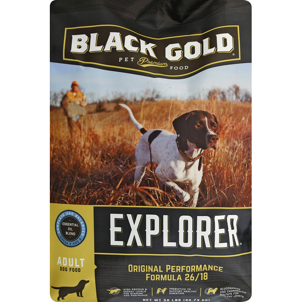 Dog Food & Care Black Gold Dog Food, Original Performance Formula 26/18, Adult hero