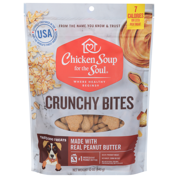 Dog Food & Care Chicken Soup For The Soul Dog Treats, Crunchy Bites hero