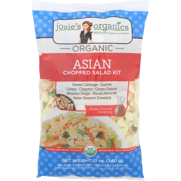 Prepared Soups & Salads Josie’s Organics Organic Asian Salad hero