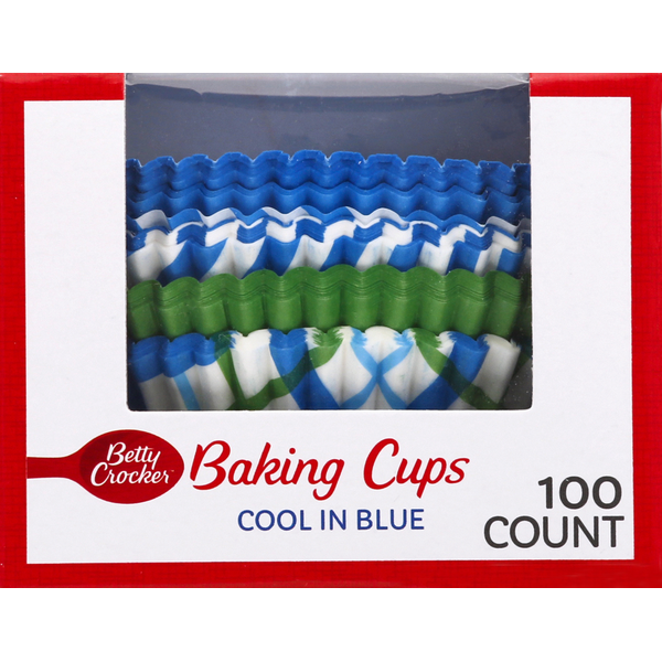 Baking Supplies & Decor Betty Crocker Baking Cups, Cool in Blue hero