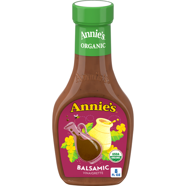 Salad Dressing & Toppings Annie's Organic Balsamic Vinaigrette Salad Dressing hero