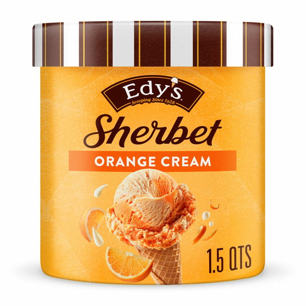 Ice Cream & Ice Dreyer's Orange Cream Sherbert hero