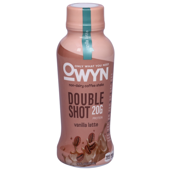 OWYN Coffee Shake, Non-Dairy, Vanilla Latte hero