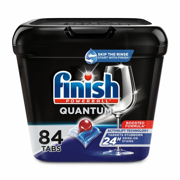 Spices & Seasonings Finish® Quantum 84ct - Dishwasher Detergent hero