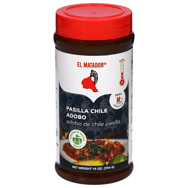 Spices & Seasonings El Matador Pasilla Chile Adobo hero