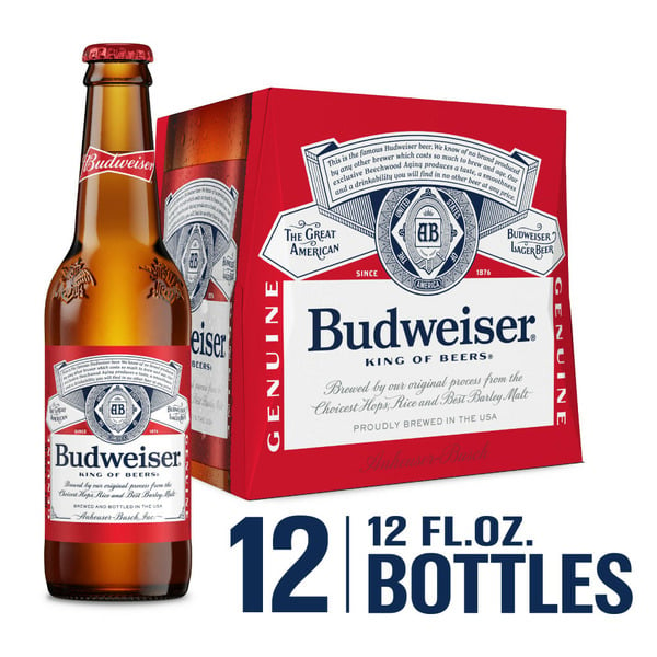 Lagers Budweiser Lager Beer Bottles hero