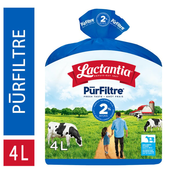 Milk Lactantia Purfiltre 2 % Partly Skimmed Milk hero