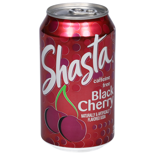 Soft Drinks Shasta Black Cherry Soda, Case hero