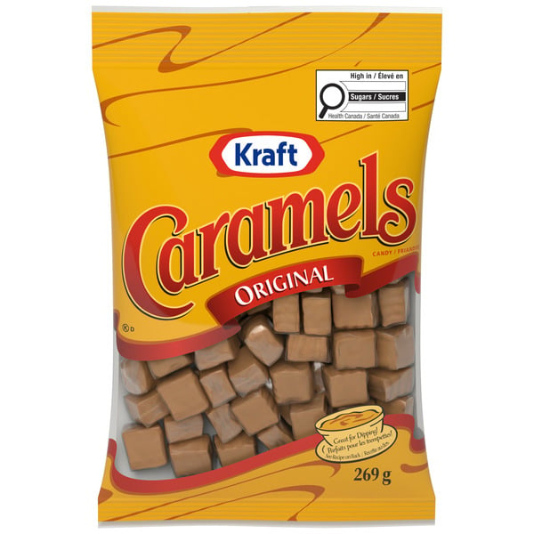 Decor Kraft Caramels Individually Wrapped Candy hero