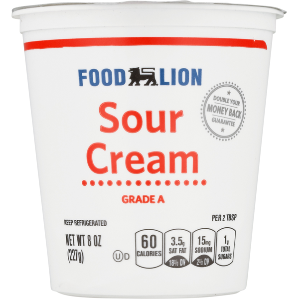 Other Creams, Cheeses & Dips Food Lion Original Sour Cream hero