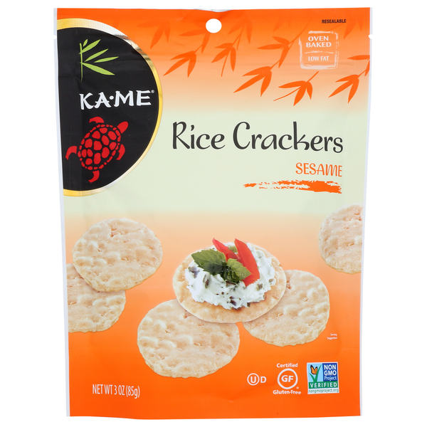 Crackers KA-ME Rice Crackers Pouch hero