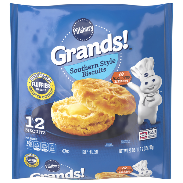 Frozen Breads & Doughs Pillsbury Biscuits, Southern Style hero