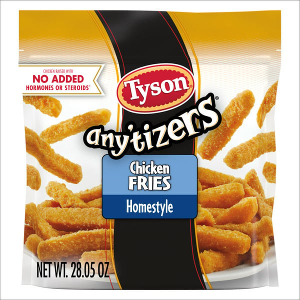 Frozen Appetizers & Sides Tyson Anytizers Home-Style Chicken Fries, Frozen hero