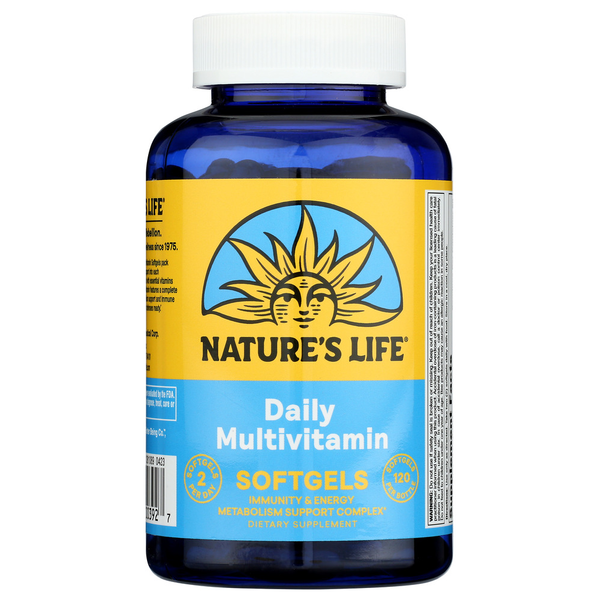 Vitamins & Supplements Nature's Life Daily Multivitamin hero