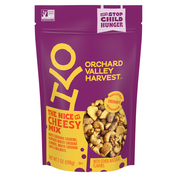 Orchard Valley Harvest Nuts, The Nice N Cheesy Mix hero