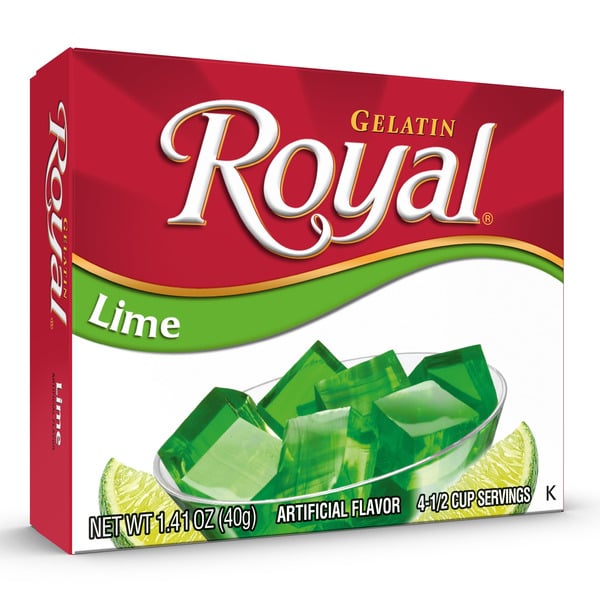 Doughs, Gelatins & Bake Mixes Royal Lime Gelatin Mix hero