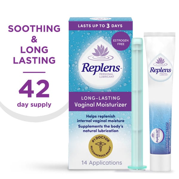 Feminine Care Replens Internal Vaginal Moisturizer hero