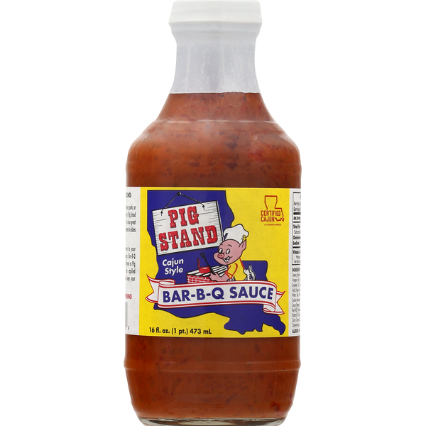 Condiments Pig Stand Bar-B-Q Sauce, Cajun Style hero