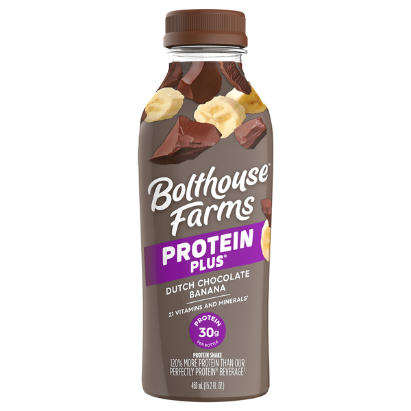 Cocoa & Drink Mixes Bolthouse Farms Protein Plus® Dutch Chocolate Banana hero