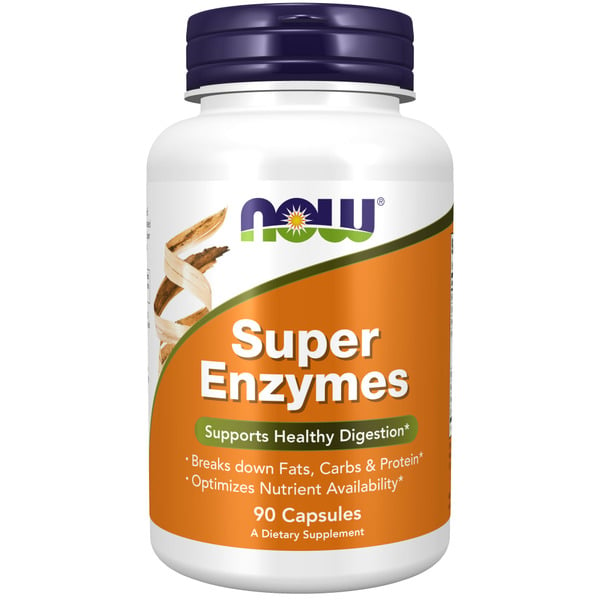 Vitamins & Supplements NOW Super Enzymes hero