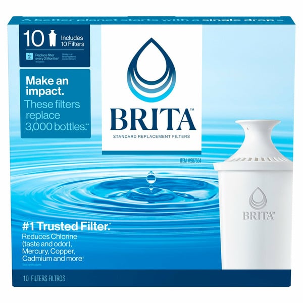 Housewares Brita Pitcher Filters, 10 ct hero