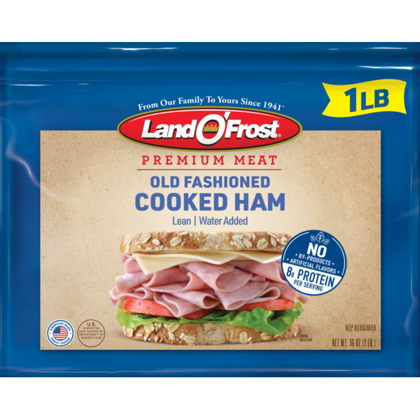 Lunch Meat Land O’Frost Premium Old Fashioned Cooked Ham hero