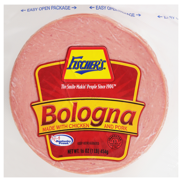 Packaged Lunch Meat Fischer's Bologna hero