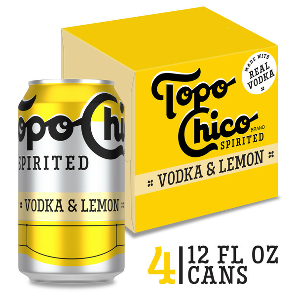 Ales Topo Chico Spirited Vodka & Lemon Ready To Drink Cocktail hero