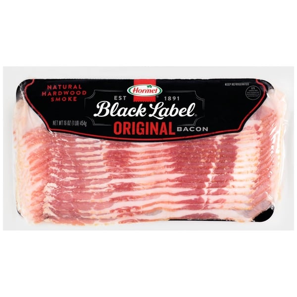 Bacon & Breakfast Meat Hormel Black Label Original Bacon hero