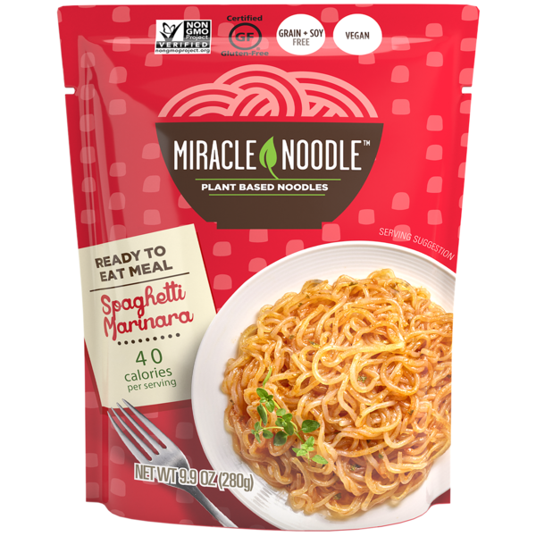 Instant Foods Miracle Noodle  Gluten Free Ready-to-Eat Meal, Spaghetti Marinara hero