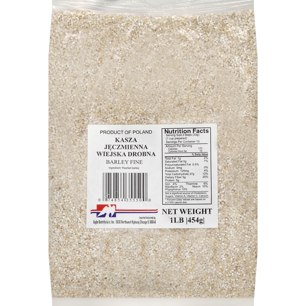 Grains, Rice & Dried Goods Kasza Barley, Fine hero