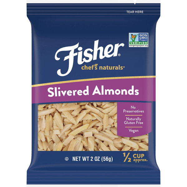 Nuts, Seeds & Dried Fruit Fisher Almonds, Slivered hero