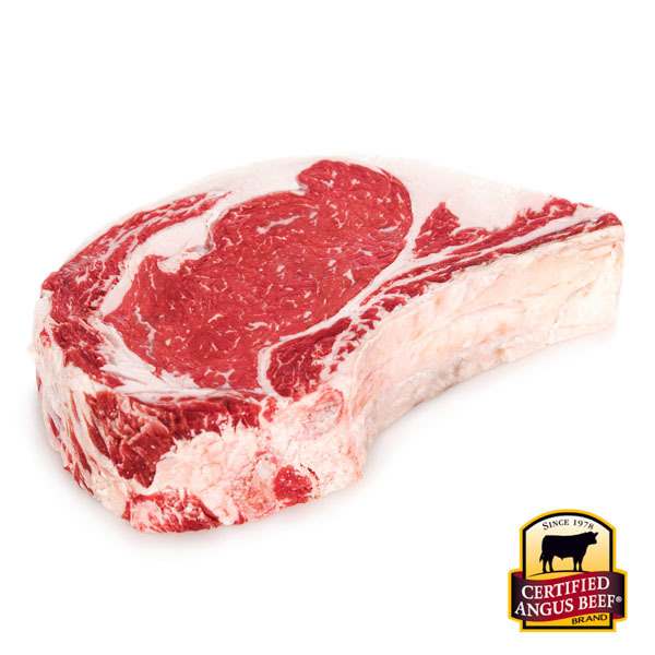 Packaged Meat Certified Angus Beef Bone-In Rib Eye Steak, USDA Choice hero