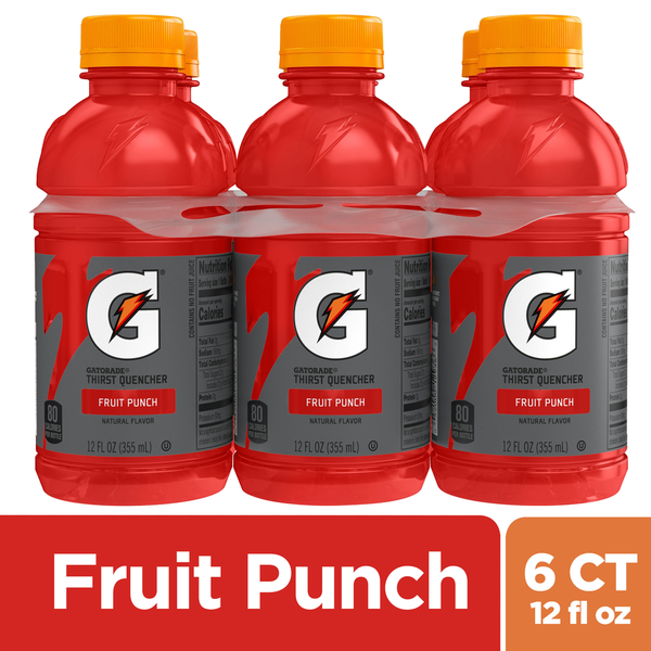 Energy & Sports Drinks Gatorade Thirst Quencher Fruit Punch hero