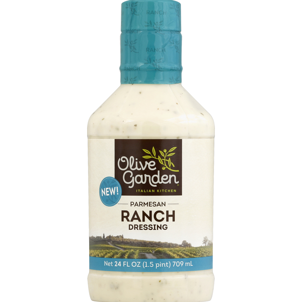 Salad Dressing & Toppings Olive Garden Dressing, Parmesan Ranch hero