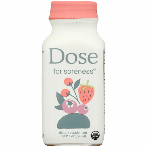 Dose Mixed Berry Soreness Shot Dietary Supplements hero