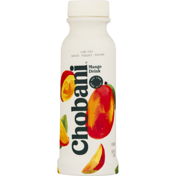 Yogurt Chobani Low-Fat Greek Yogurt Drink Mango hero