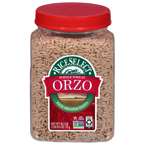 Grains, Rice & Dried Goods RiceSelect Orzo, Whole Wheat hero