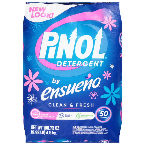 Laundry Pinol Detergent, Clean & Fresh hero