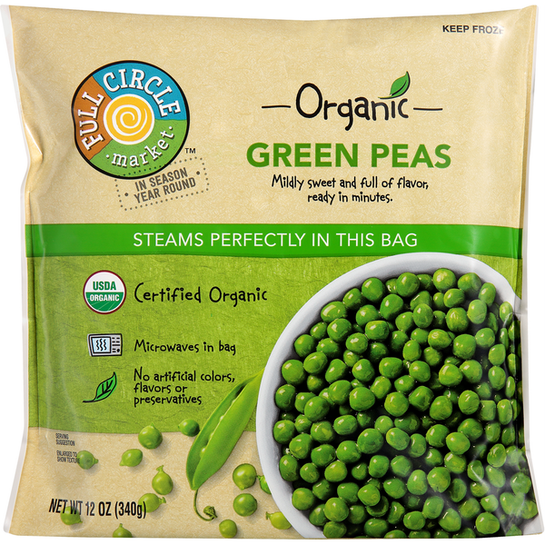 Frozen Produce Full Circle Organic Peas hero