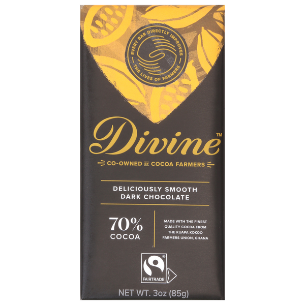 Candy & Chocolate Divine Dark Chocolate, Deliciously Smooth hero