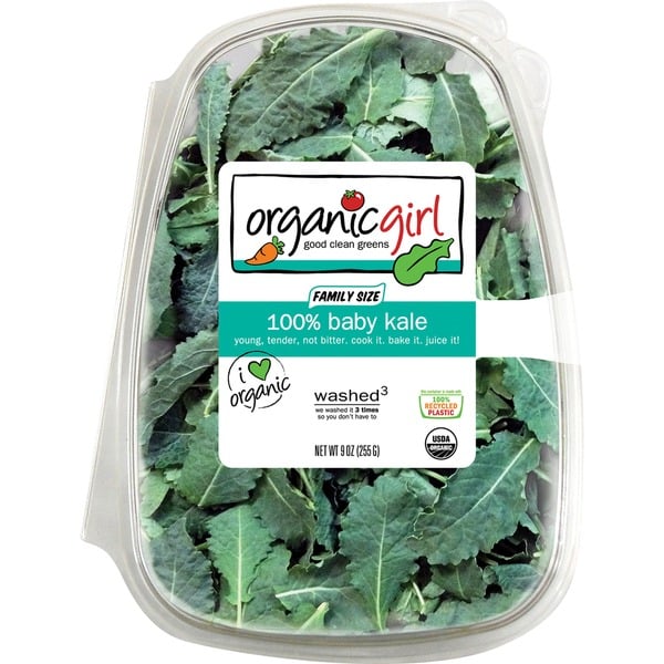 Packaged Vegetables & Fruits Organic Girl 100% Baby Kale hero